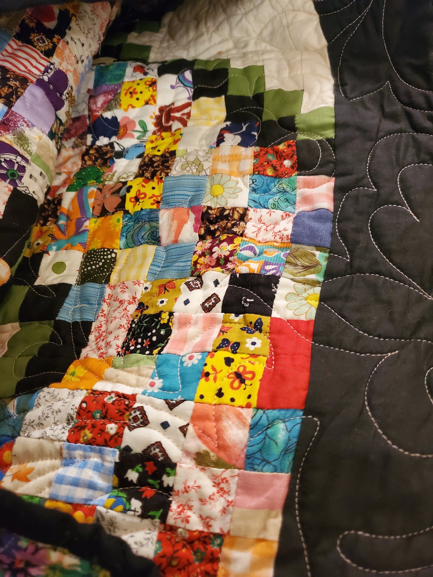 Edge to Edge Quilting- Intermediate Pattern- .04 per Square Inch (Length X Width)