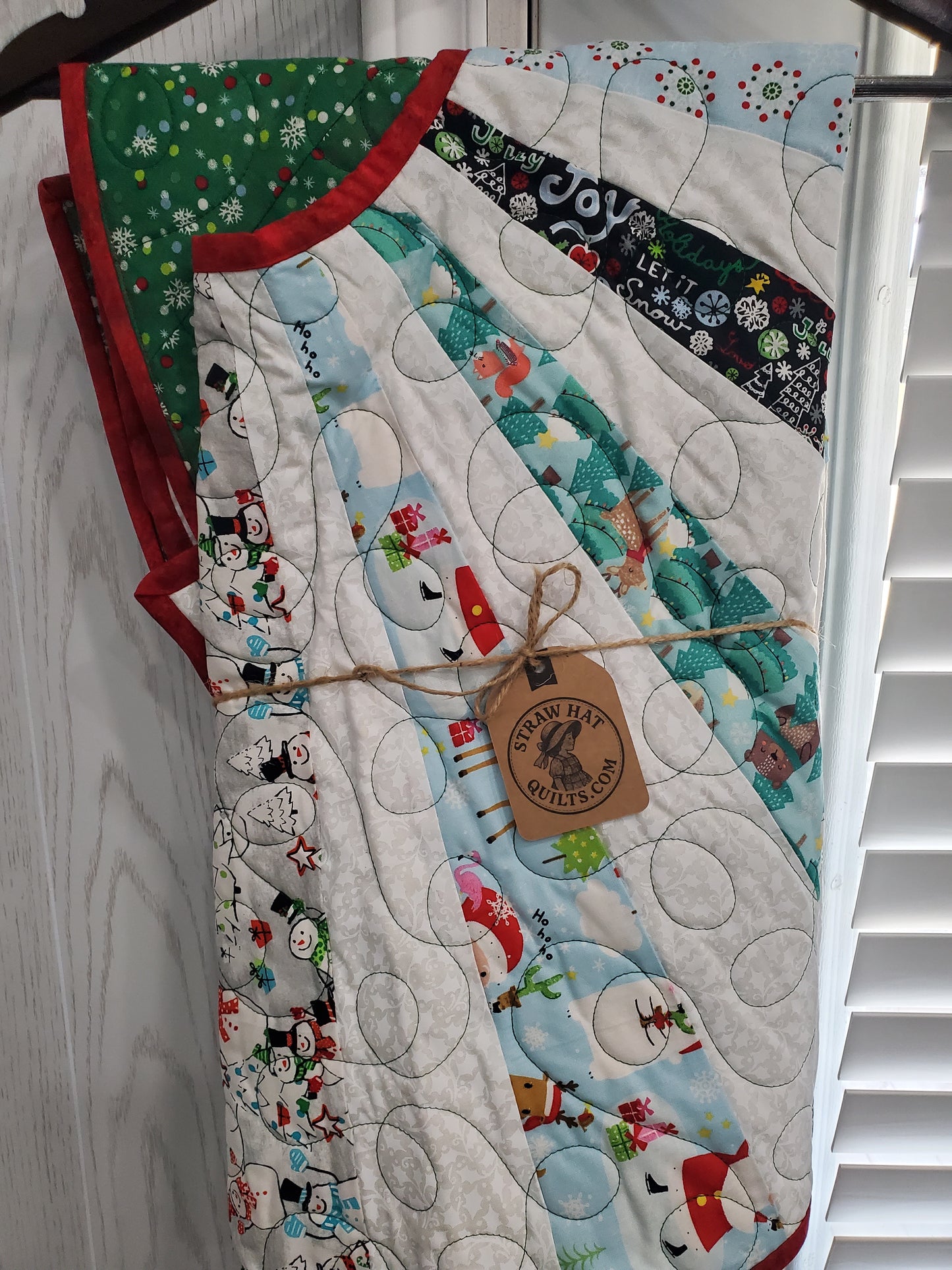 Quilted Christmas Tree Skirt 2
