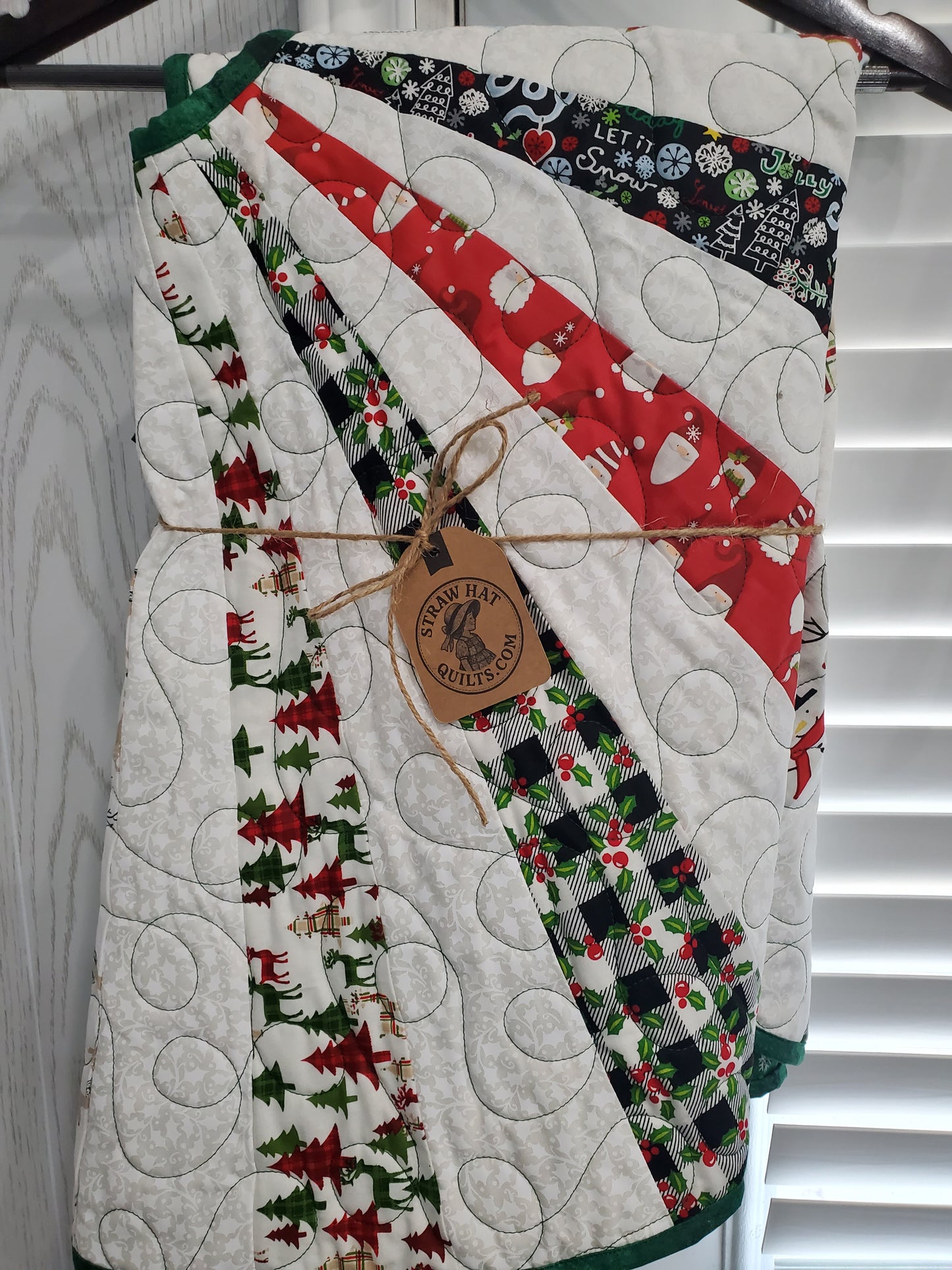 Quilted Christmas Tree Skirt 1