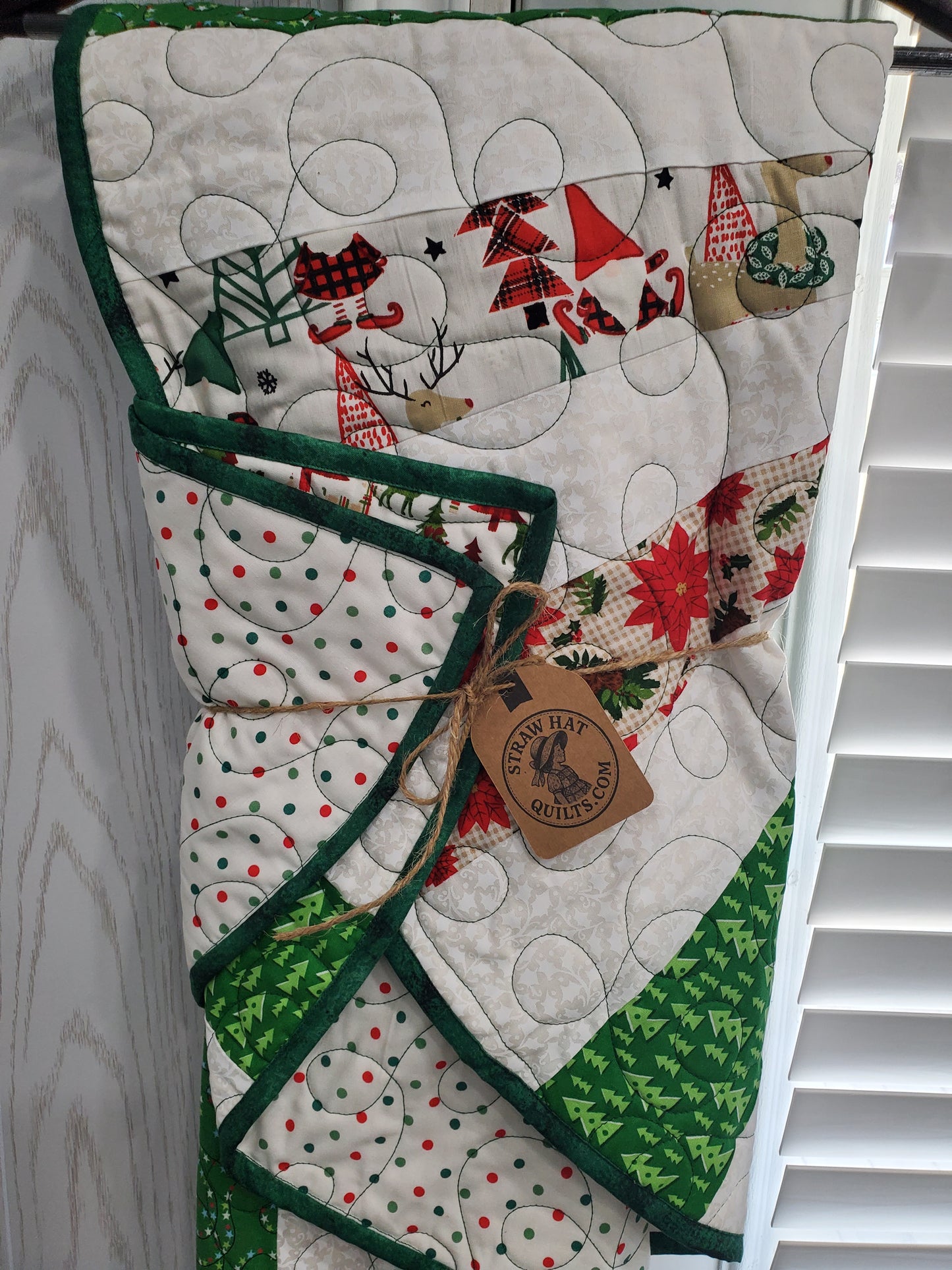 Quilted Christmas Tree Skirt 3