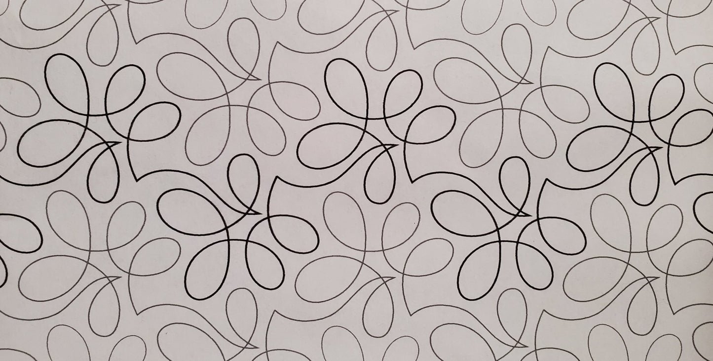 Edge to Edge Quilting- Intermediate Pattern- .04 per Square Inch (Length X Width)