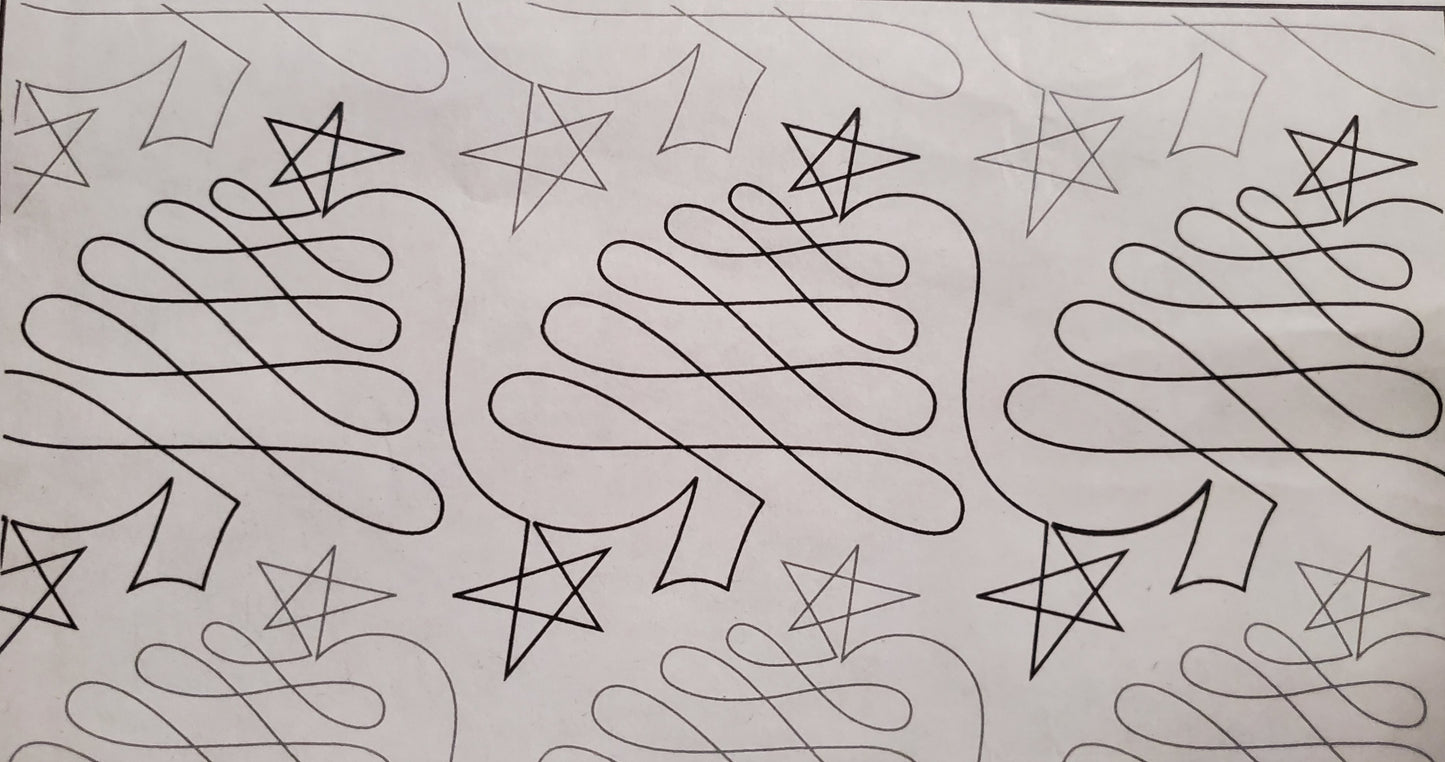 Edge to Edge Quilting- Intermediate Pattern- .04 per Square Inch (Length X Width)