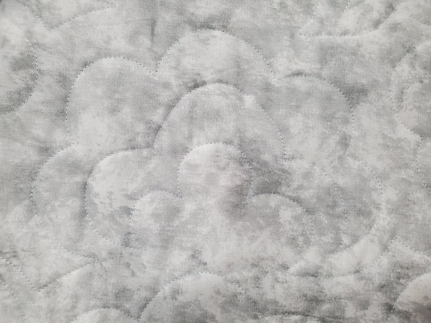 Bunnies & Carrots Quilted Table Runner- Blue Border