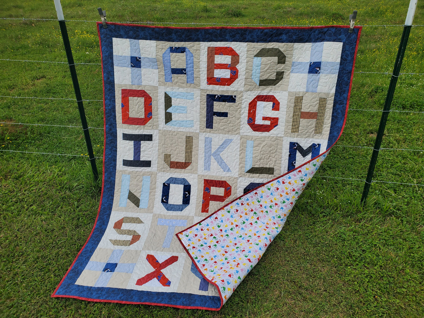 Alphabet Quilt- 60" x 71"