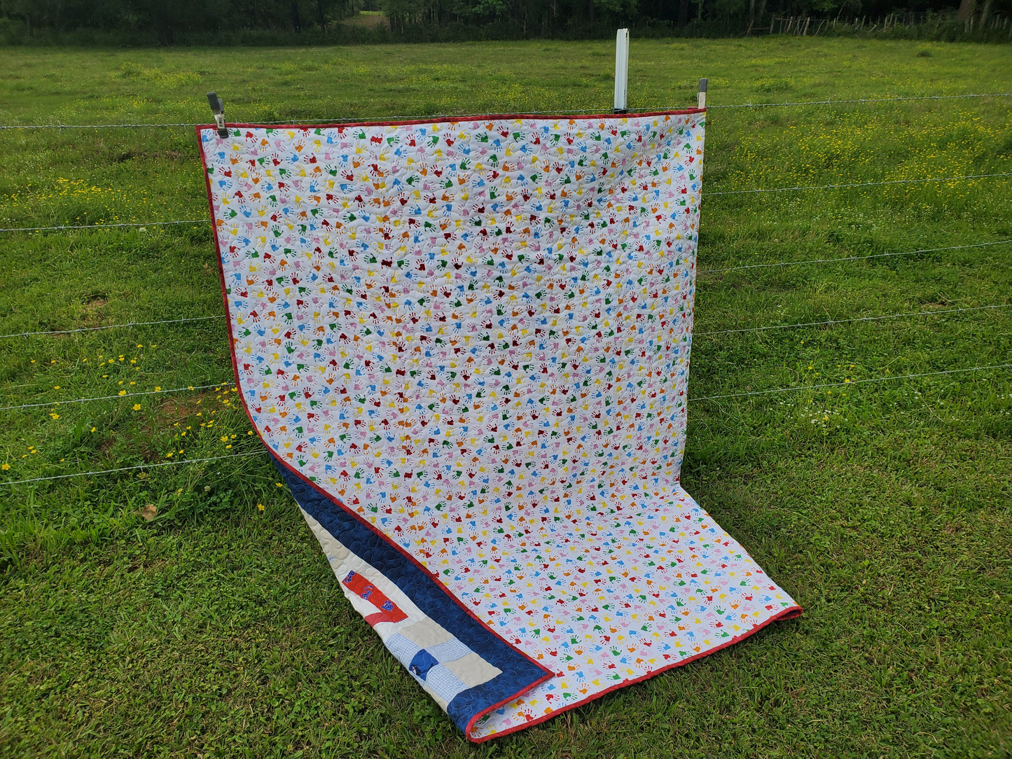 Alphabet Quilt- 60" x 71"