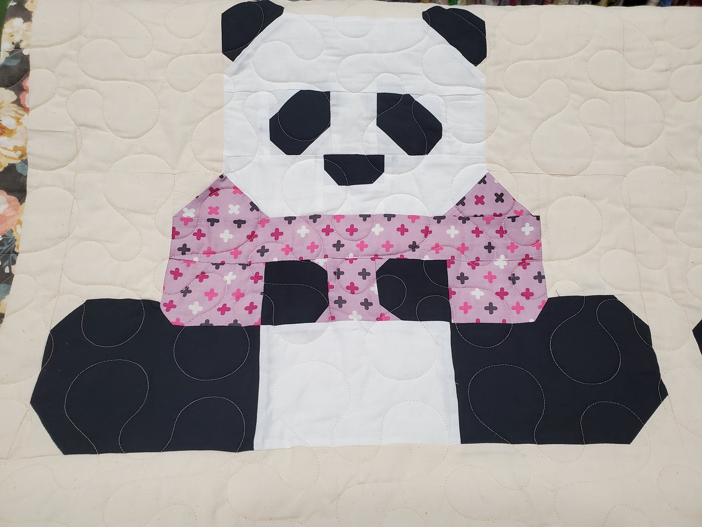 Panda Bears Quilt- 48" x 48"