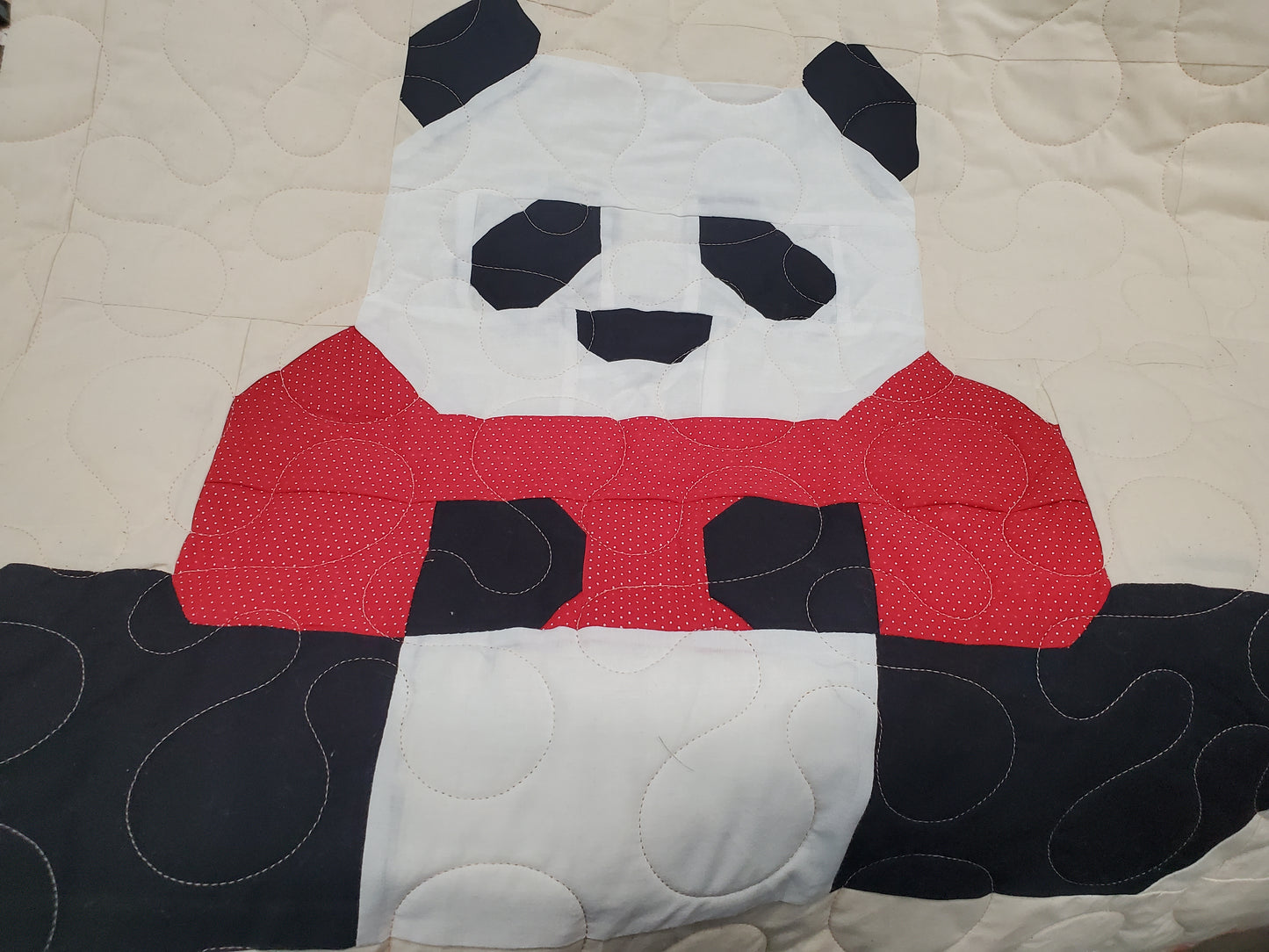 Panda Bears Quilt- 48" x 48"