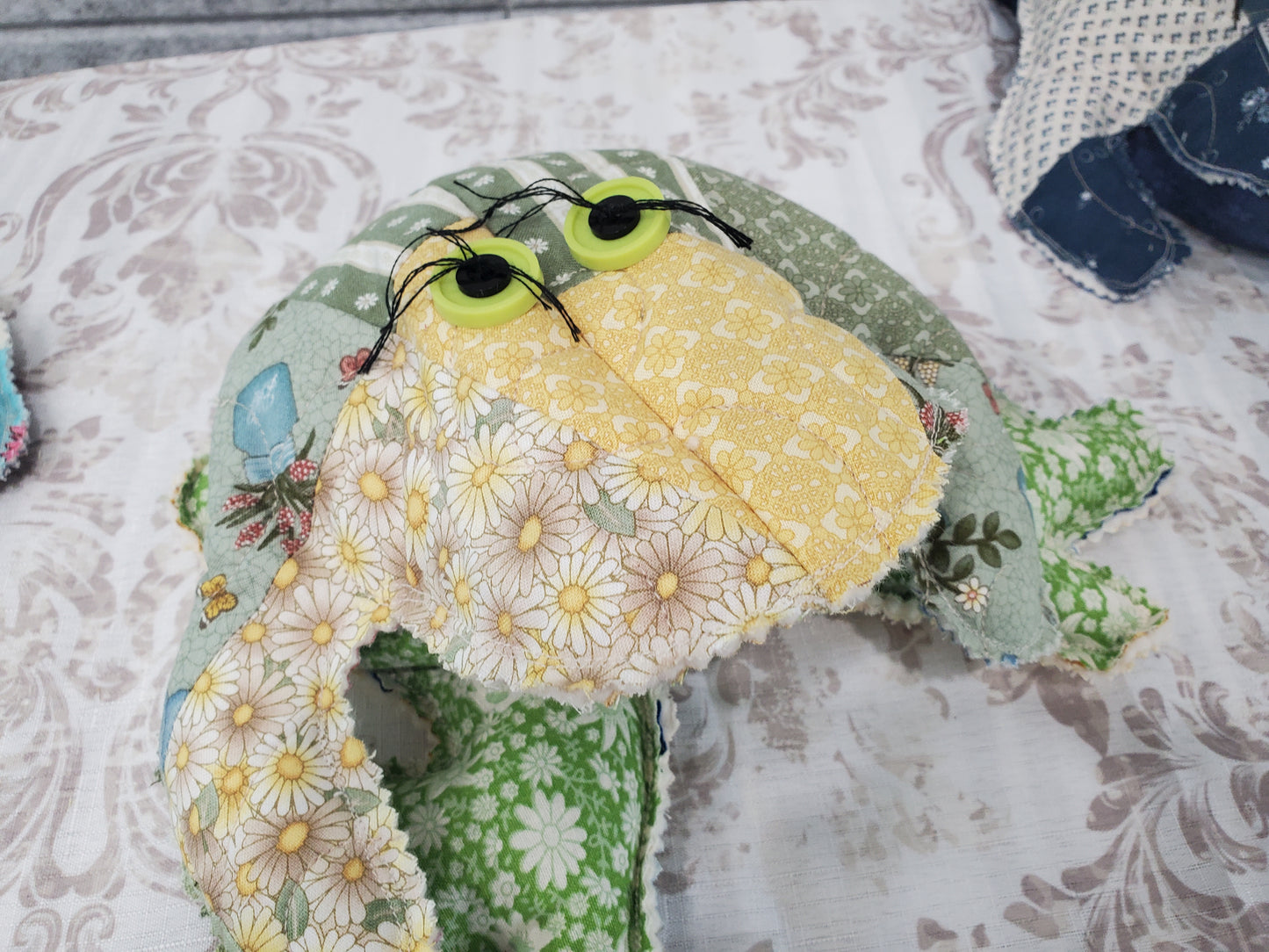 Quilted Country Frogs