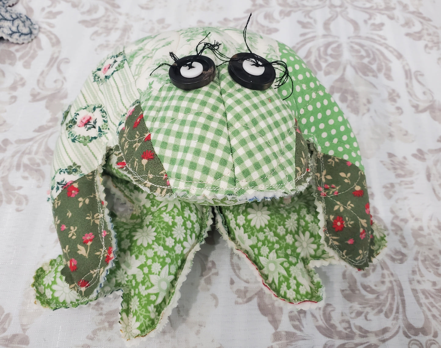 Quilted Country Frogs