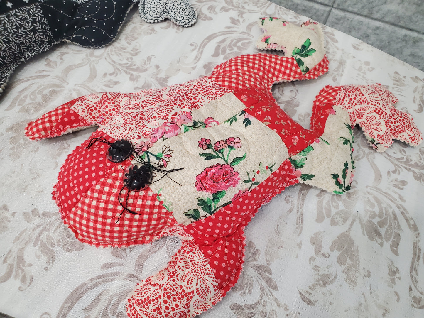 Quilted Country Frogs