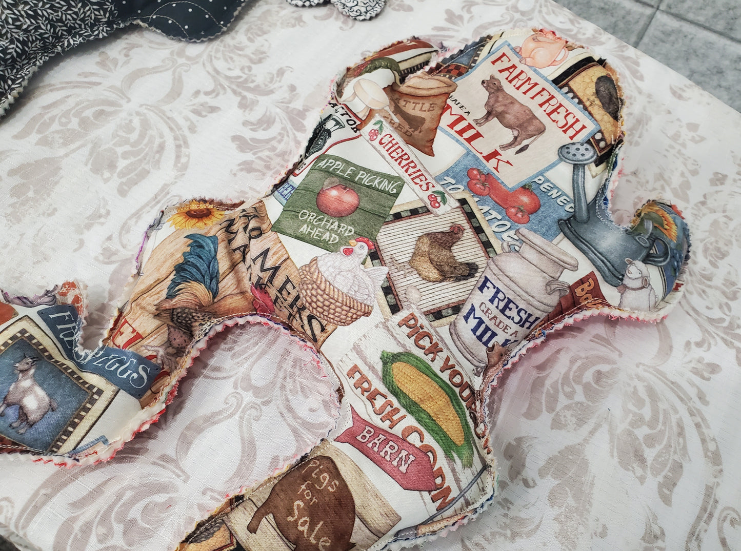 Quilted Country Frogs