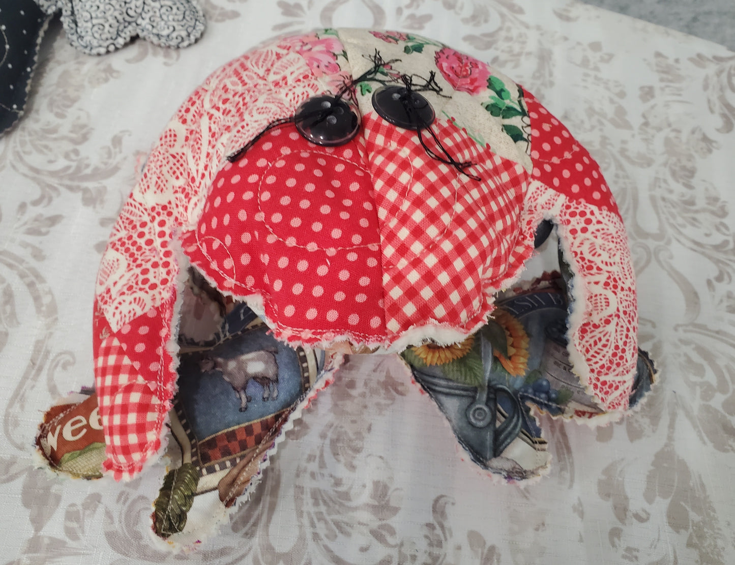 Quilted Country Frogs