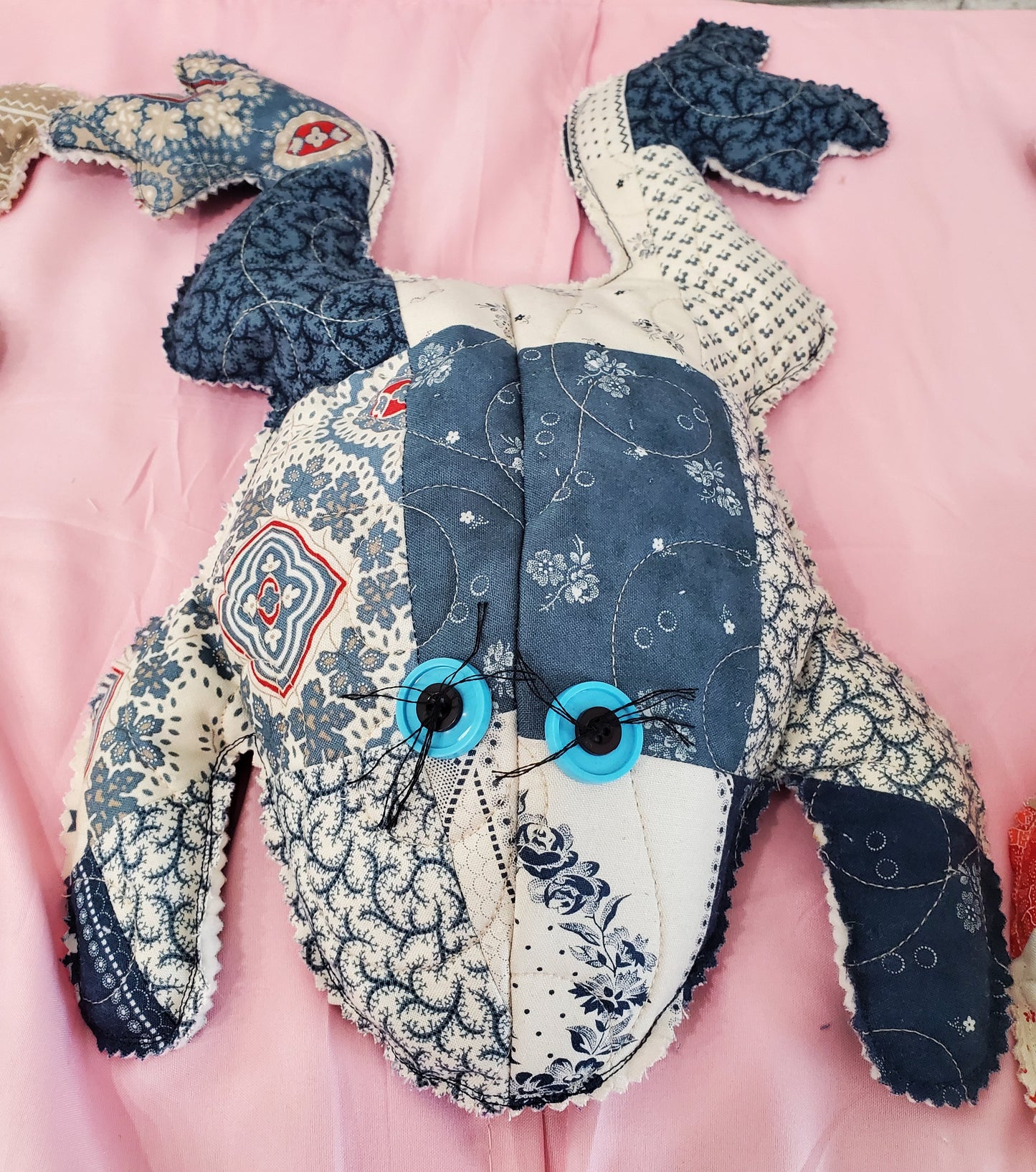 Quilted Country Frogs (15 inches)