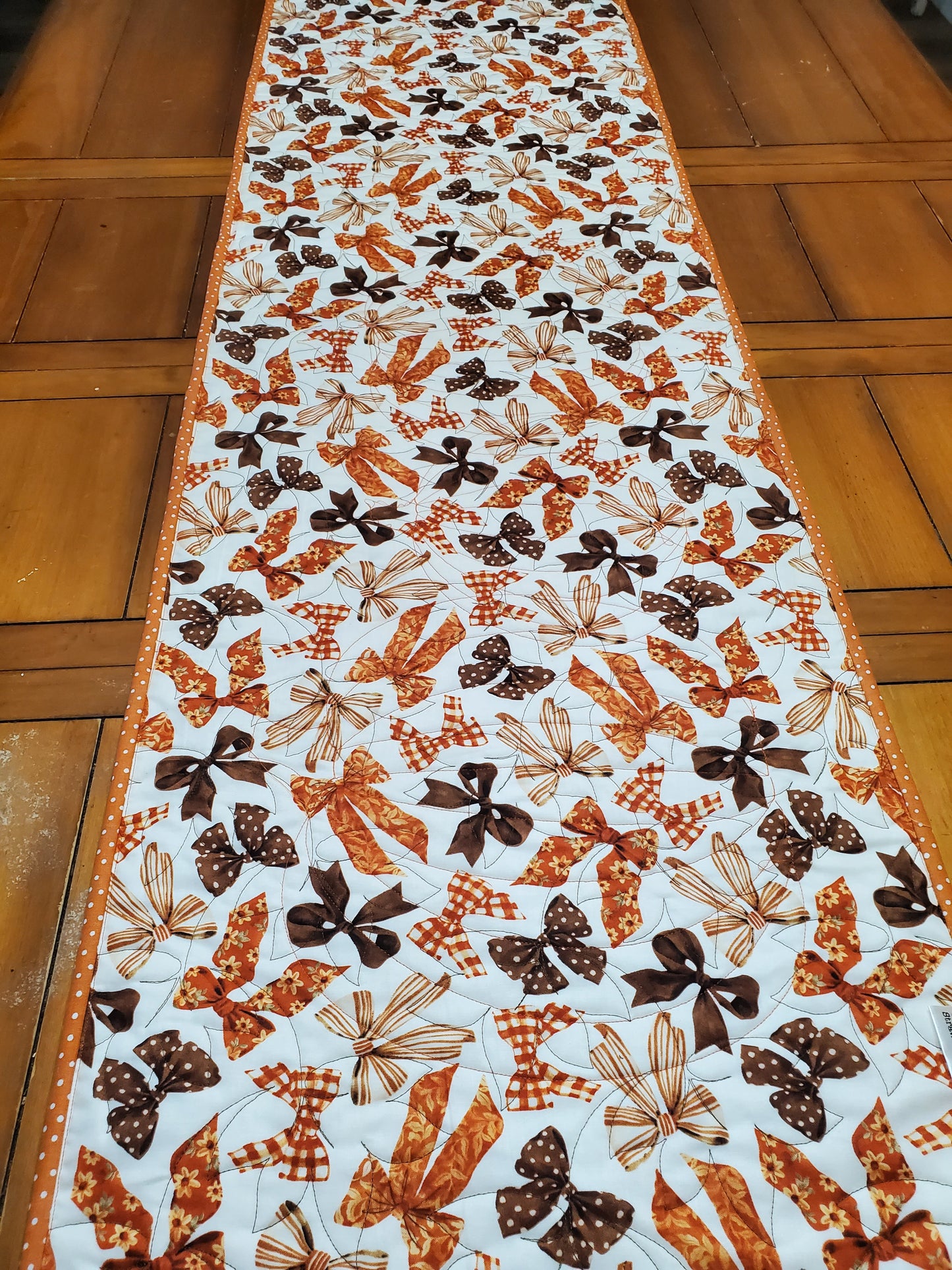 Fall Pumpkins Table Runner- 20"x60"