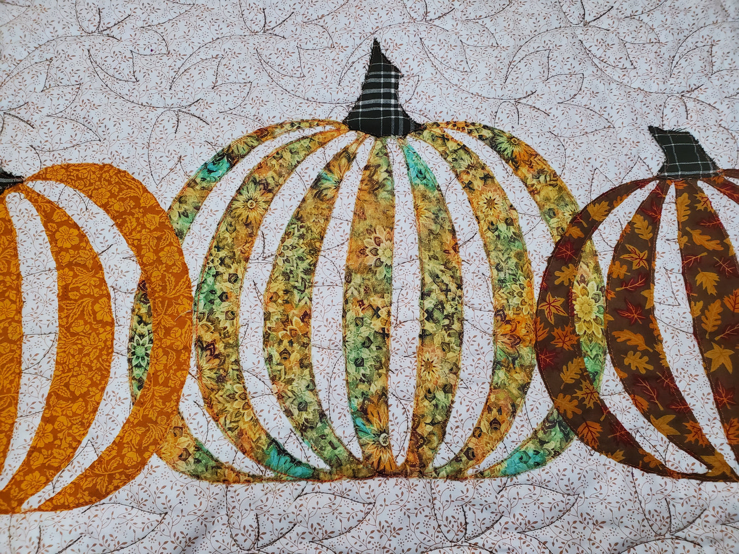 Fall Pumpkins Table Runner- 20"x60"
