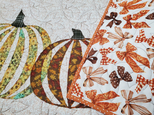 Fall Pumpkins Table Runner- 20"x60"