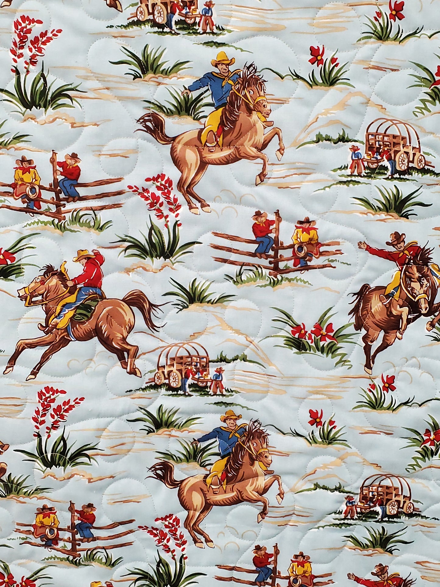 Western Reversible Quilt – 57" x 57"