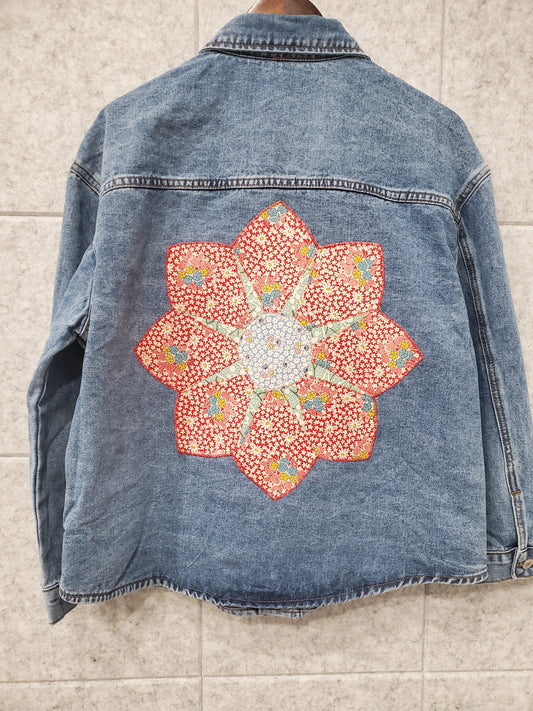 “Revival Block on Denim” Women's Jacket 2 - Size LG