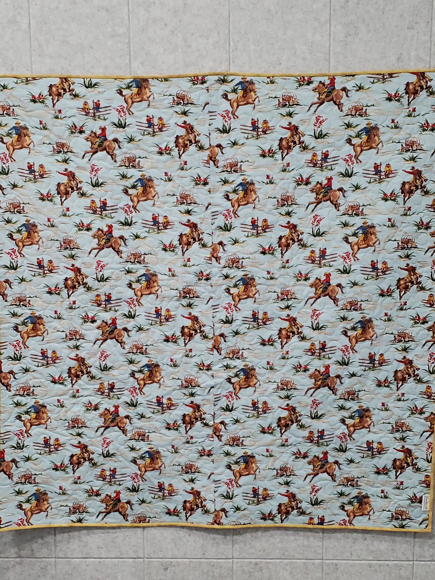Western Reversible Quilt – 57" x 57"